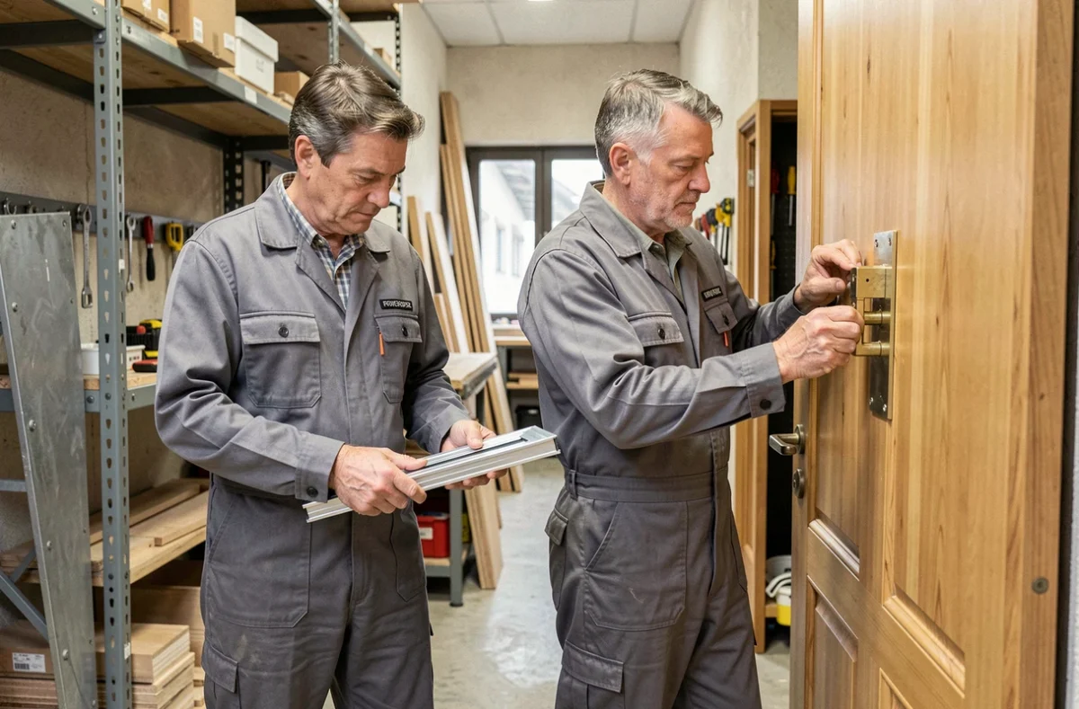 Artisans SMCM en atelier spécialisé en serrurerie et menuiserie en Isère